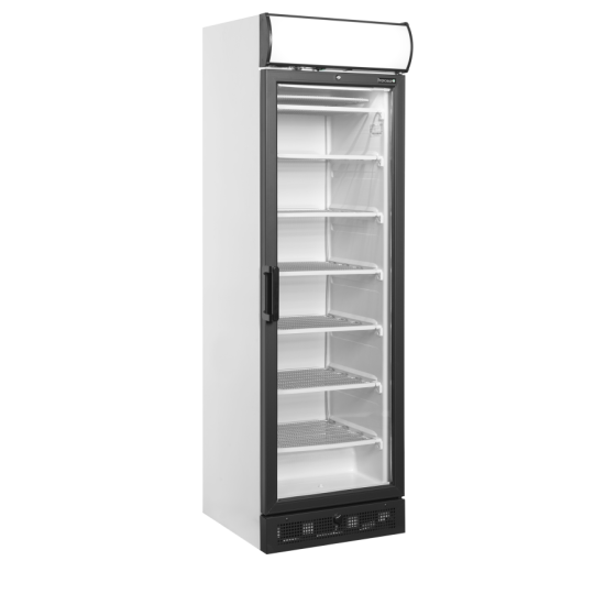 Congelador Expositor | UFSC371GCP | 270L | Puerta Cristal Térmico | Estática | -24/-14°C | R290 | Clase C | 595x640x1980 mm