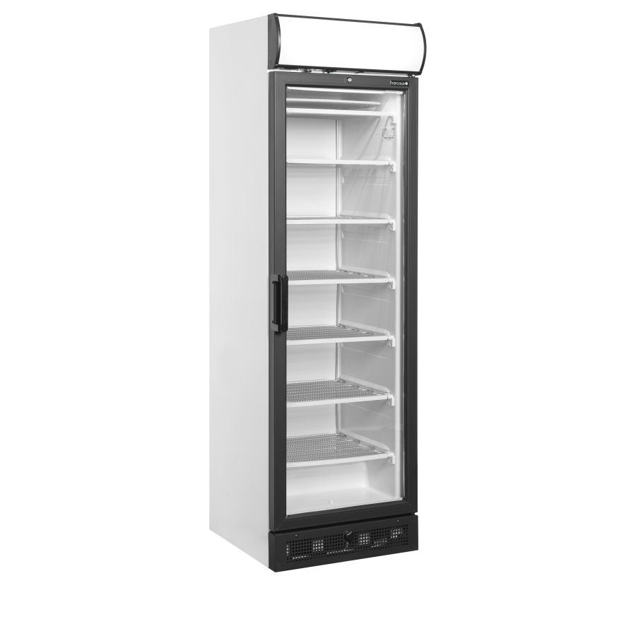 Congelador Expositor | UFSC371GCP | 270L | Puerta Cristal Térmico | Estática | -24/-14°C | R290 | Clase C | 595x640x1980 mm
