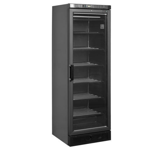 Congelador Expositor Negro | UFSC371G Black | 270L | Cristal Térmico | Estática | -23/-18°C | R290 | Clase C | 595x640x1840 mm