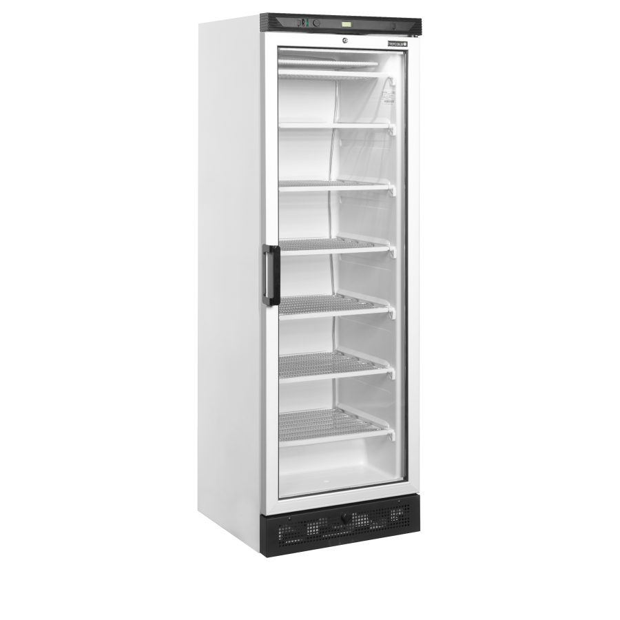 Congelador Expositor | UFFS371G | 270L | Puerta Cristal Térmico | LED | Estática | -23/-18°C | R290 | Clase C | 595x640x1840 mm