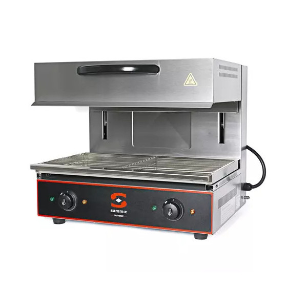 Salamandra Gratinadora Profesional de Techo Móvil SG-652 | 5130279 | Área de Cocción 590x320 mm | Acero Inox | 4000W | 230V