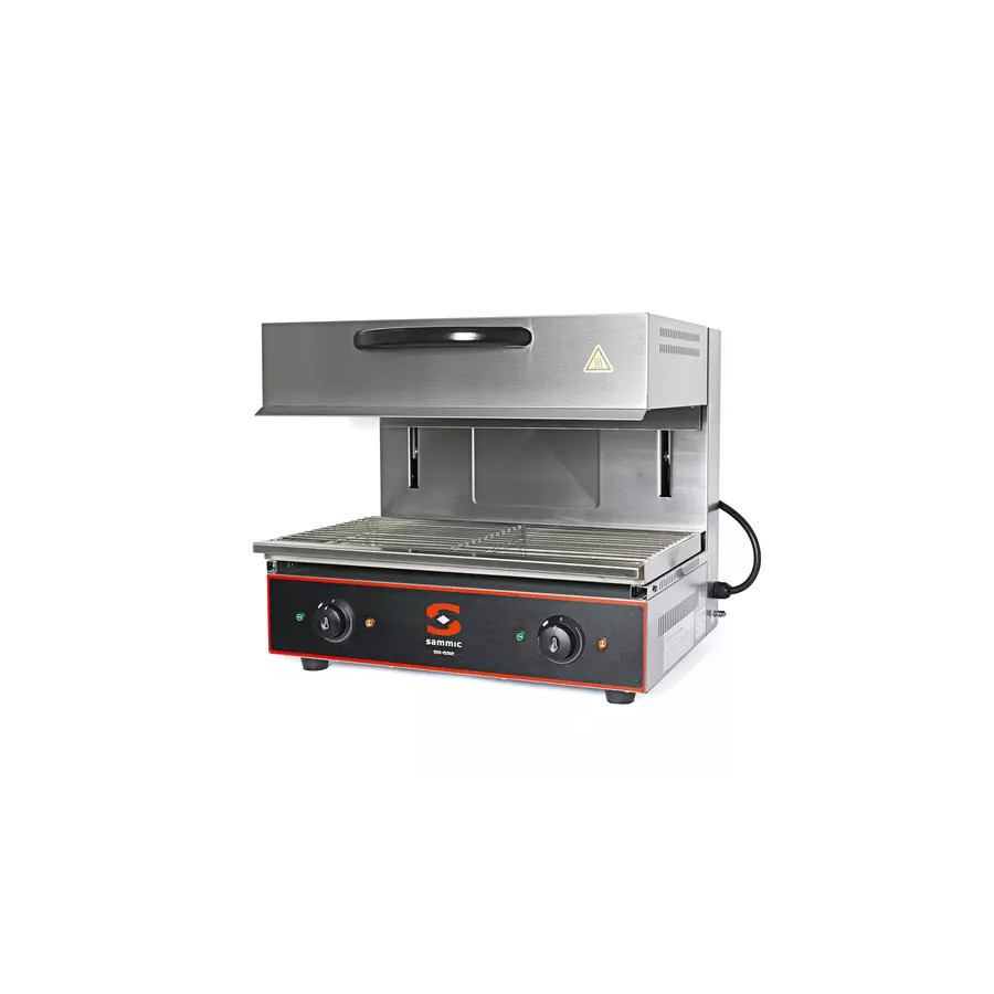 Salamandra Gratinadora Profesional de Techo Móvil SG-652 | 5130279 | Área de Cocción 590x320 mm | Acero Inox | 4000W | 230V