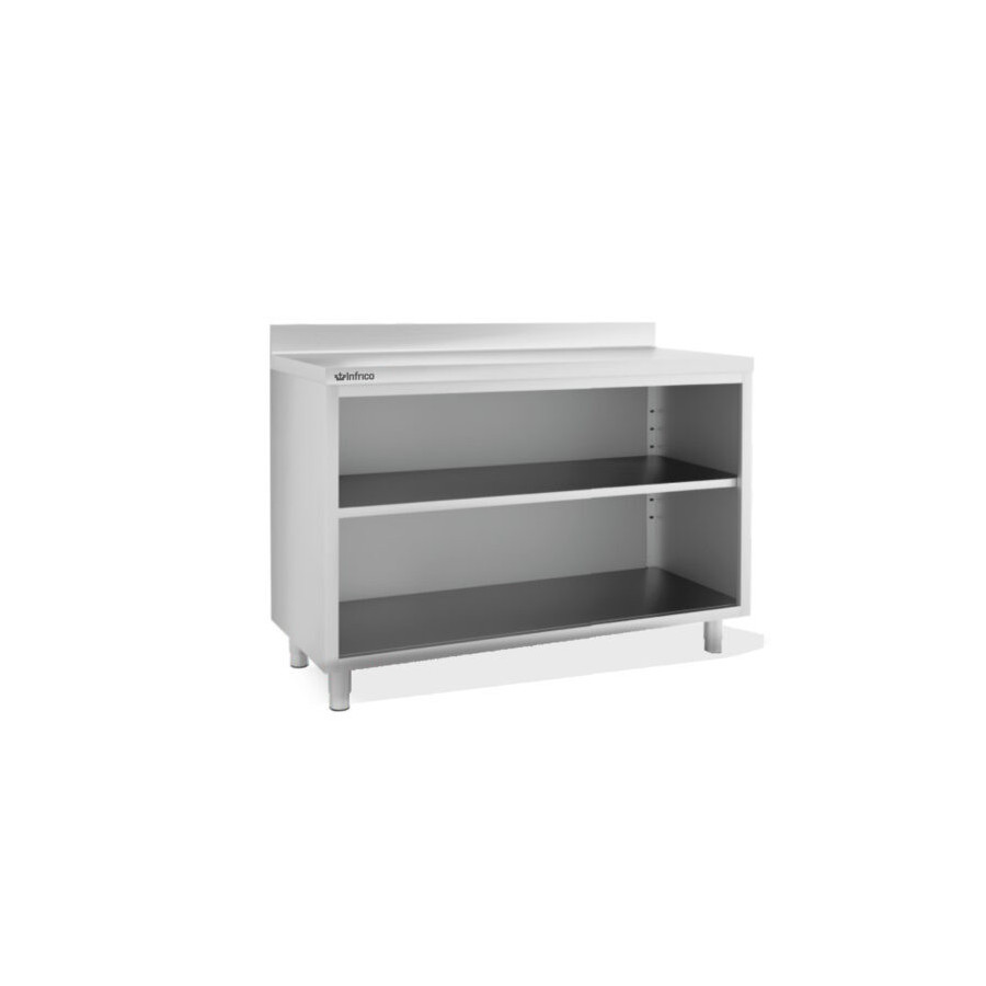 Mesa de Trabajo Cafetera Infrico IEST150 | Acero Inox. AISI 304 | 1470x600x1050 mm