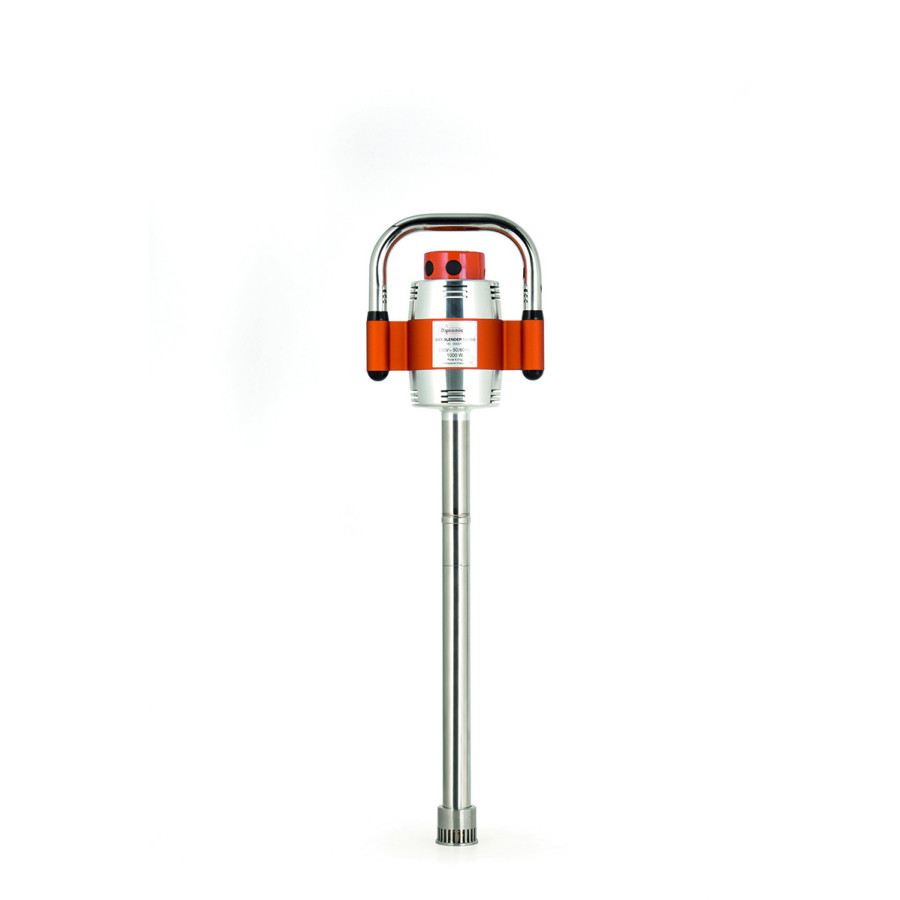 Batidora de Mano Profesional Dynamic MX125T | 1000W | 11000 rpm | 40-200L | Pie 580mm | Acero Inox