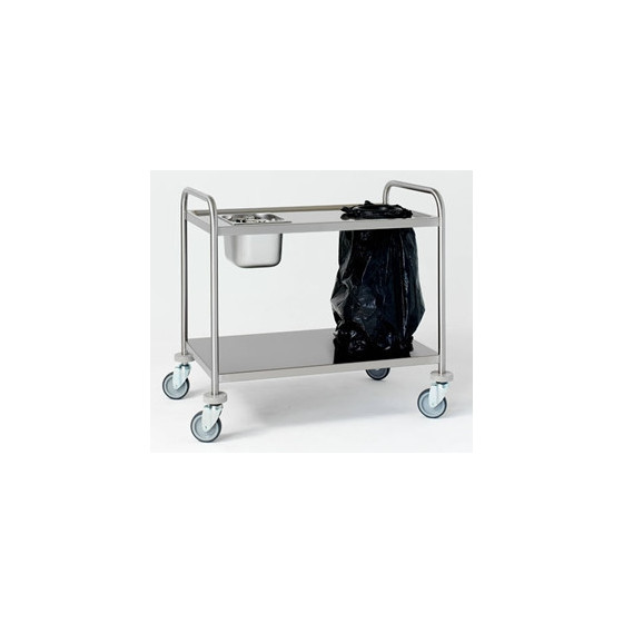 Carro de Recogida y Desbarasado Edenox CSR-1060 | Acero Inoxidable