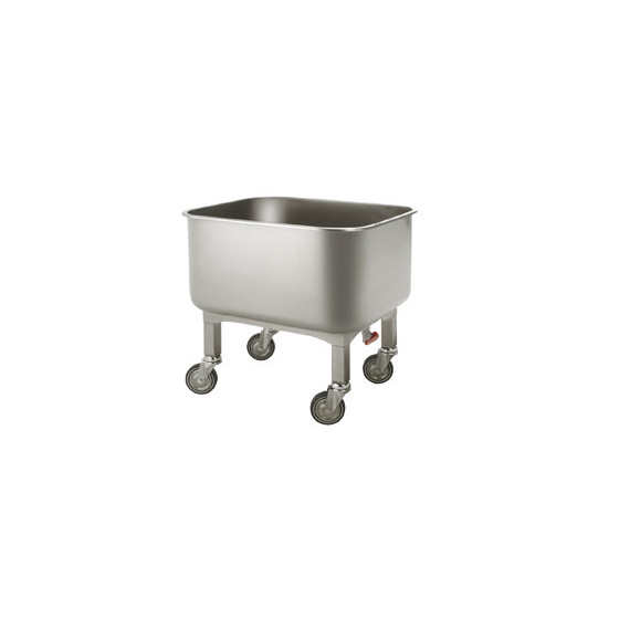 Carro para Lavado Edenox CPL-65 | 80 Litros | Acero Inoxidable