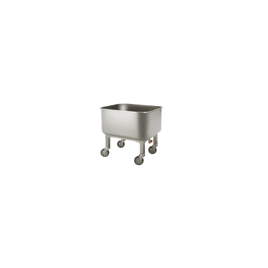 Carro para Lavado Edenox CPL-65 | 80 Litros | Acero Inoxidable