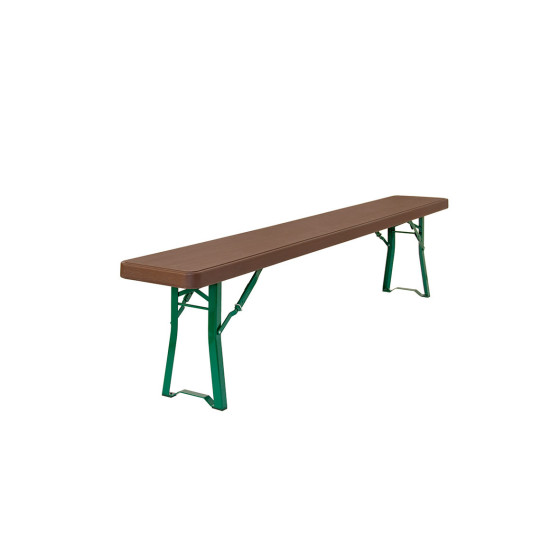 Banco Plegable Zown New Munichbench | Ref: PC-27 | 220x30.5x48 cm | Polietileno | 400kg