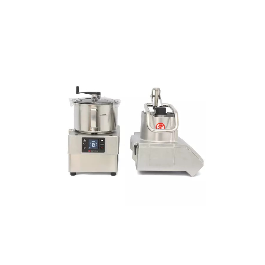 Sammic Combi Cortadora-Cutter CK-45V | Ref: 1050769 | 650kg/h | Caldero 5.5L | Brushless | 1500W