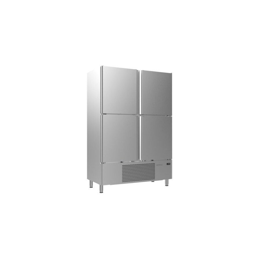 Armario Refrigeración Infrico IAN1004 | 1100L | 4 Puertas | -2/+8°C | Acero Inox. | R290 | Clase C | 1385x700x2060 mm