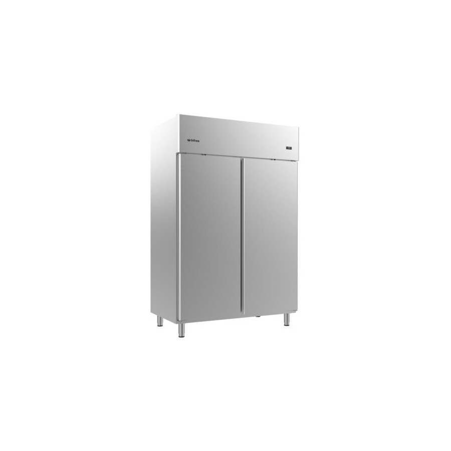 Armario Congelación Infrico IAG1402N | 1340L | -18ºC | 2 Puertas Acero Inox. | R290 | Clase D | 1385x800x2133mm