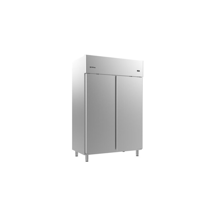 Armario Refrigeración Infrico IAG1402 | 1340L | 2 Puertas | -2/+8°C | Vent. | R290 | Clase C | Acero Inox. | 1385x800x2133mm
