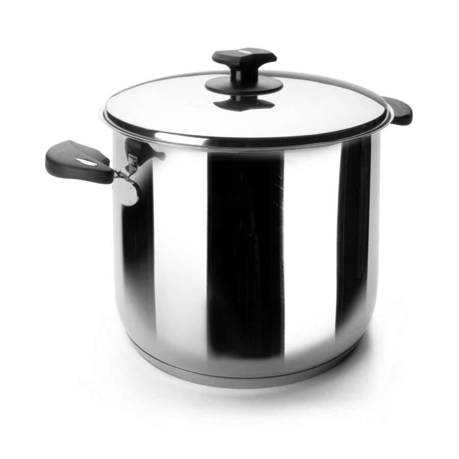 Olla Superalta con Tapa Nova-Ladycor de Acero Inox 18/10 88129 | Serie Nova Ladycor | Ø 28 cm | 13,50 Litros | Apta Inducción