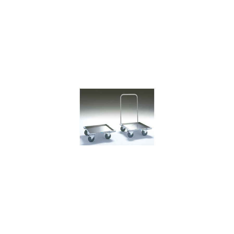 Carro para Cestas de Vajilla Edenox CC-55 | Con Asa | Acero Inoxidable