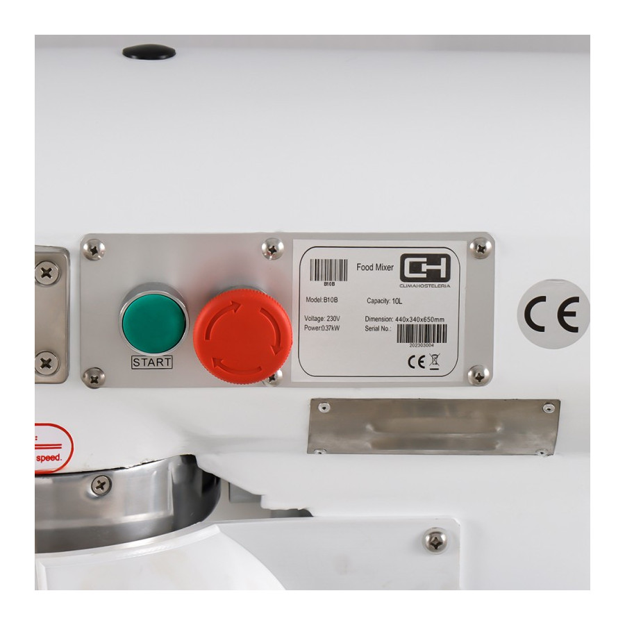 Amasadora planetaria B10B de 10 L | ClimaHostelería