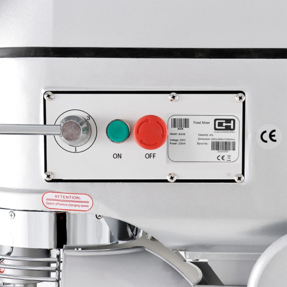 Amasadora planetaria B40B 40 L | ClimaHostelería
