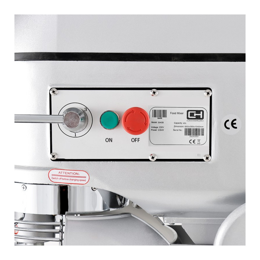 Amasadora planetaria B40B 40 L | ClimaHostelería