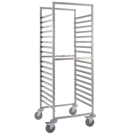 Carro Gastronorm Edenox CGA-21 | 17 Niveles GN 2/1 y 1/1 | Inox