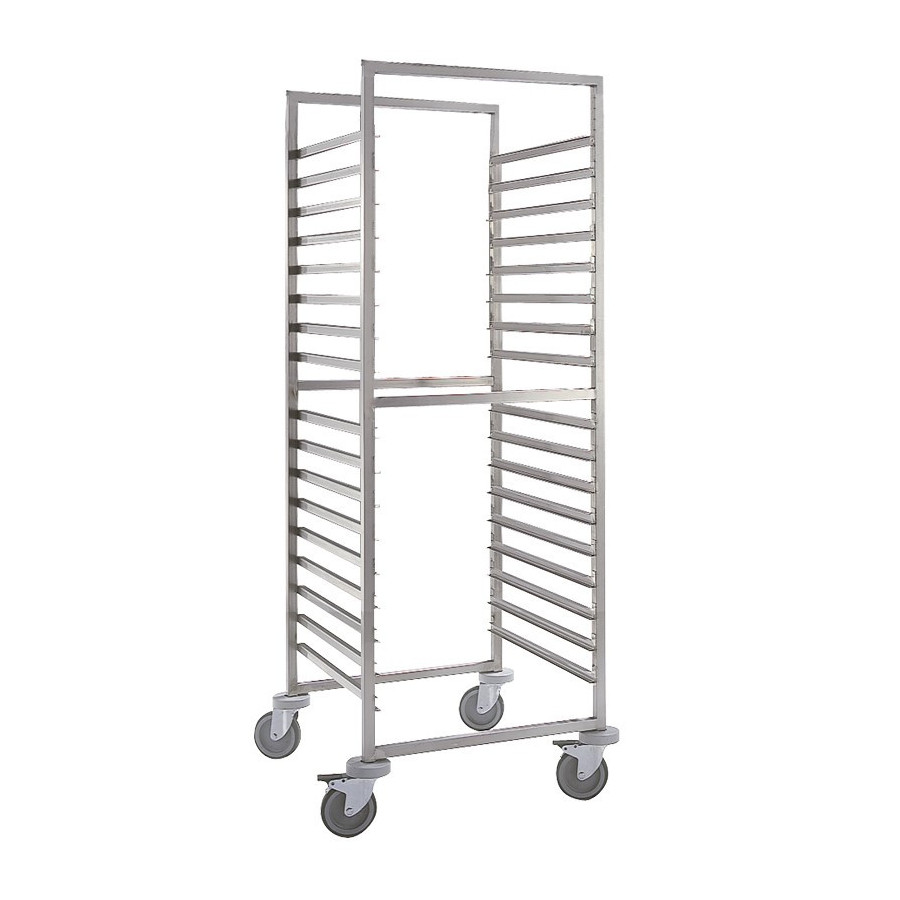Carro Gastronorm Edenox CGA-21 | 17 Niveles GN 2/1 y 1/1 | Inox