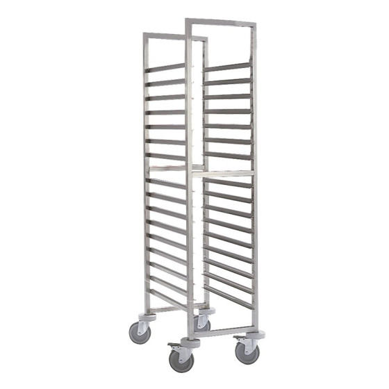 Carro de Pastelería Edenox CGA-64 | 16 Niveles 600x400 | Inox