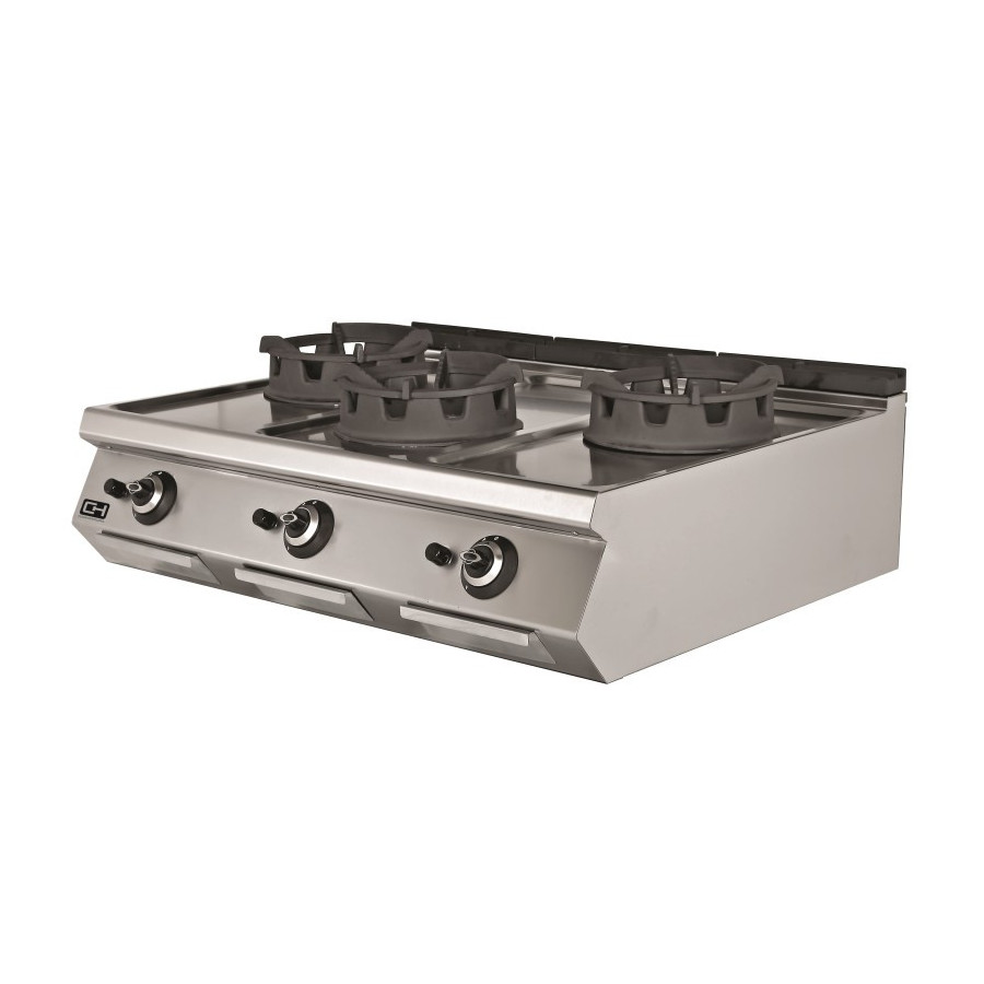 Cocina wok a gas EMPPLS7WK030 | ClimaHostelería