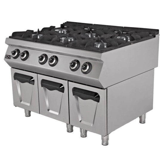 Cocina a gas EMPPLS7KG030 | ClimaHostelería