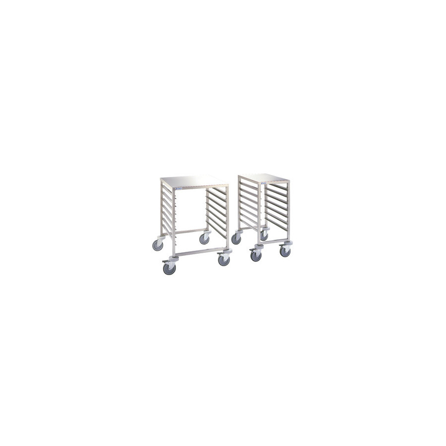 Carro Gastronorm Bajo Edenox CGB-21 | 7 Niveles GN 2/1 | Acero Inox