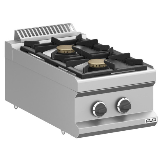 Cocina a gas 2 fuegos MFB74TXS | ClimaHostelería