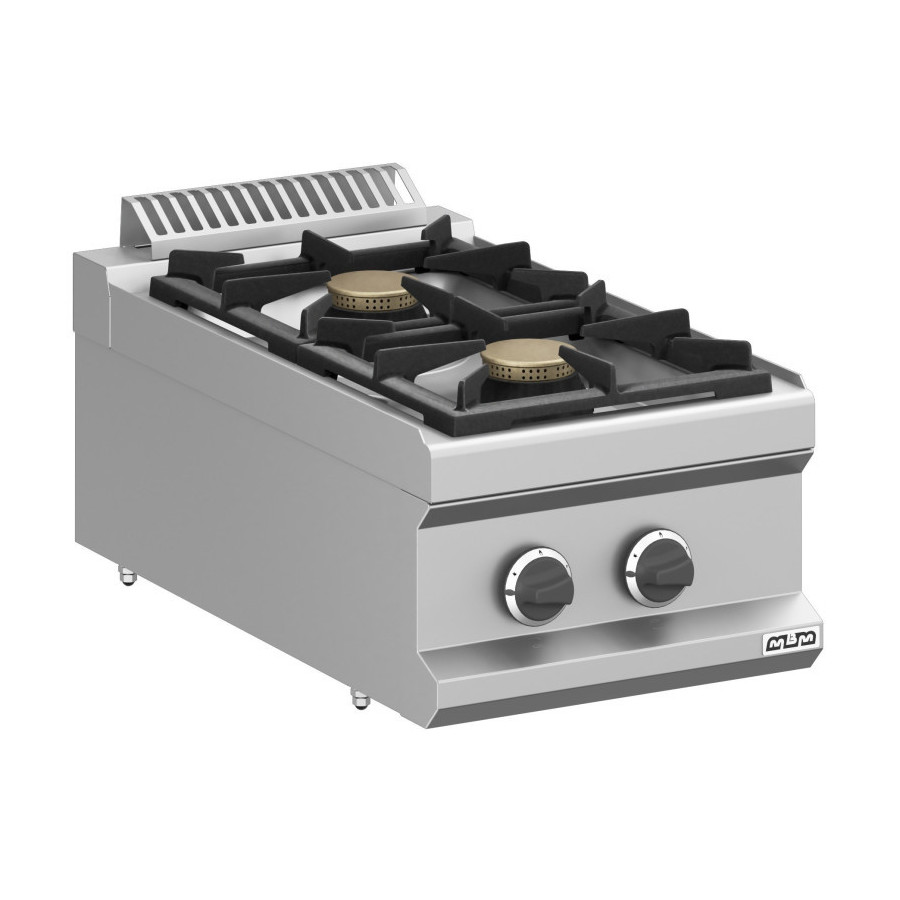 Cocina a gas 2 fuegos MFB74TXS | ClimaHostelería