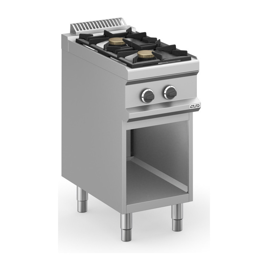 Cocina a gas MFB74AXL de 2 fuegos | ClimaHostelería