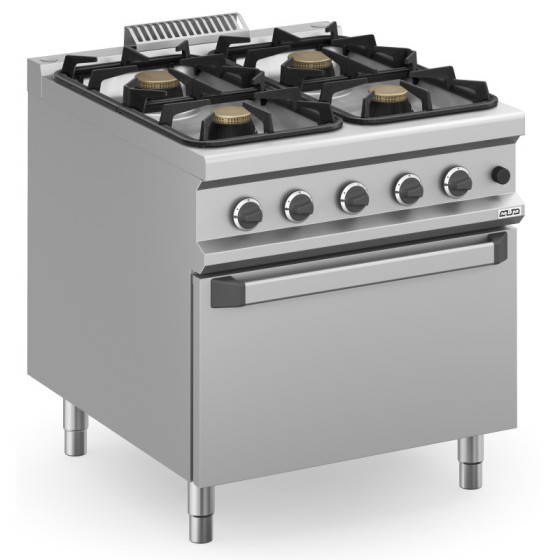 Cocina a gas MFB98FGXL con horno | ClimaHostelería