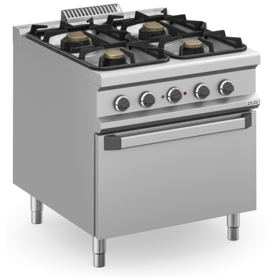 Cocina a gas MFB98FEXL con horno eléctrico | ClimaHostelería