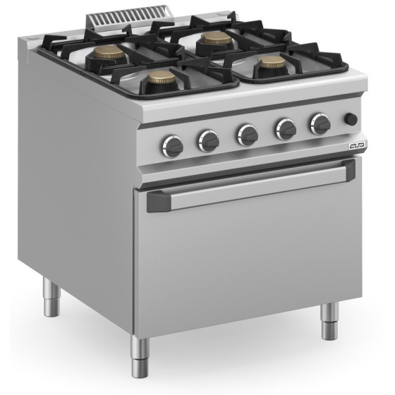 Cocina a gas MFB98FGXXS con horno | ClimaHostelería