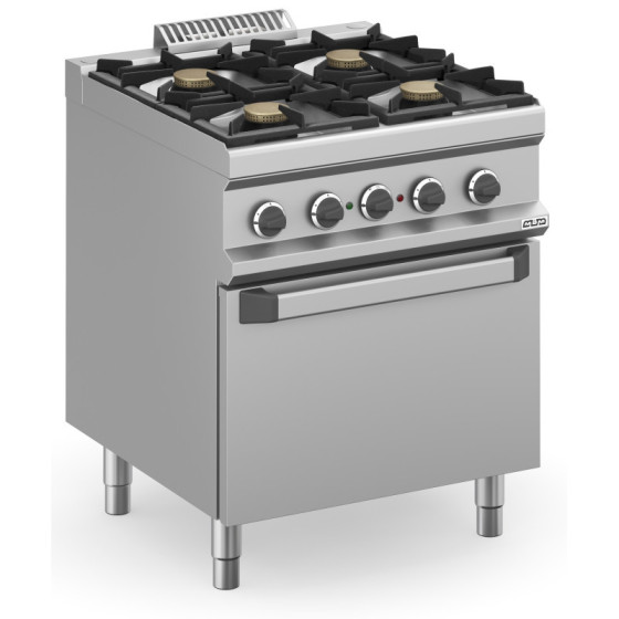 Cocina a gas MFB77FEXS con horno | ClimaHostelería