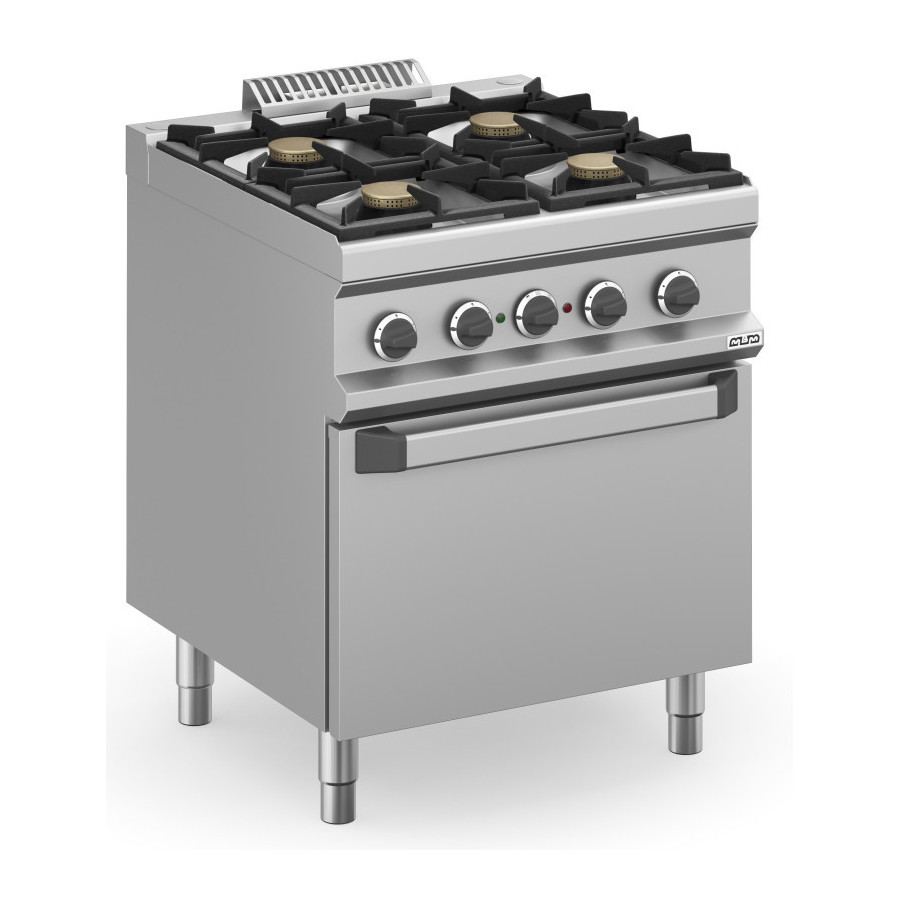 Cocina a gas MFB77FEVXS con horno | ClimaHostelería