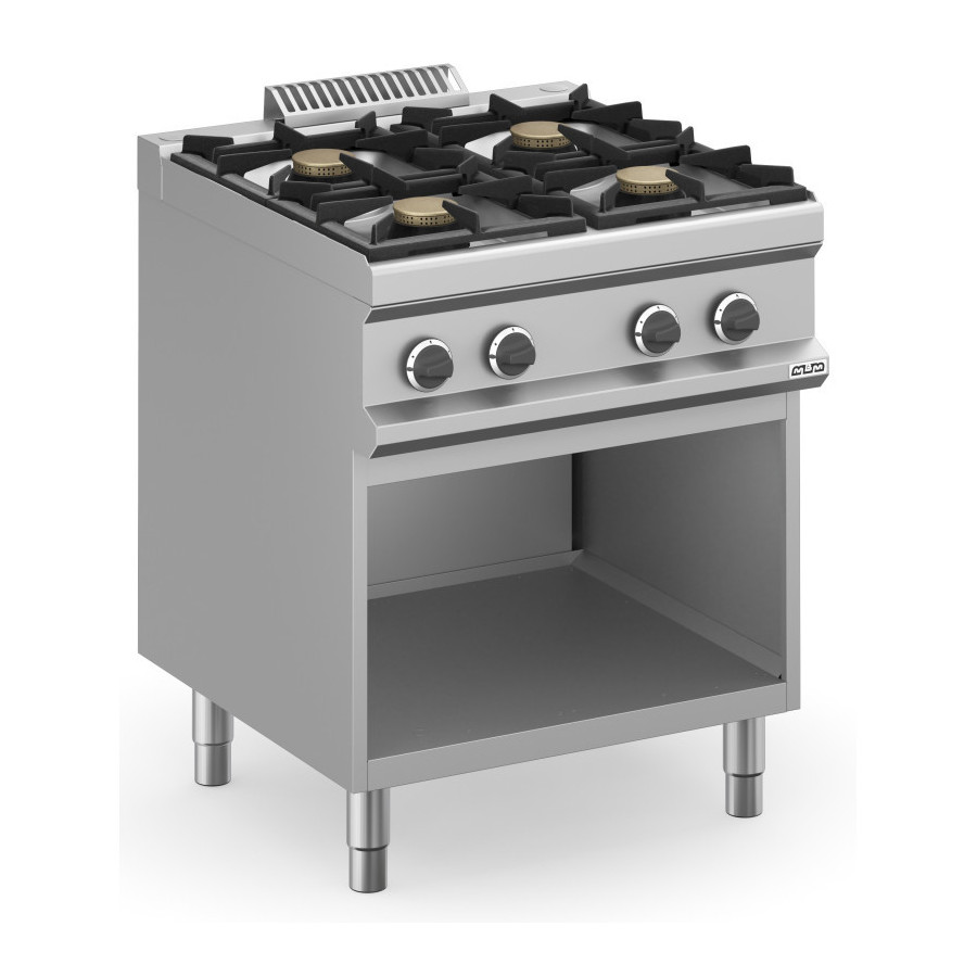 Cocina a gas MFB77AXS de 4 fuegos | ClimaHostelería