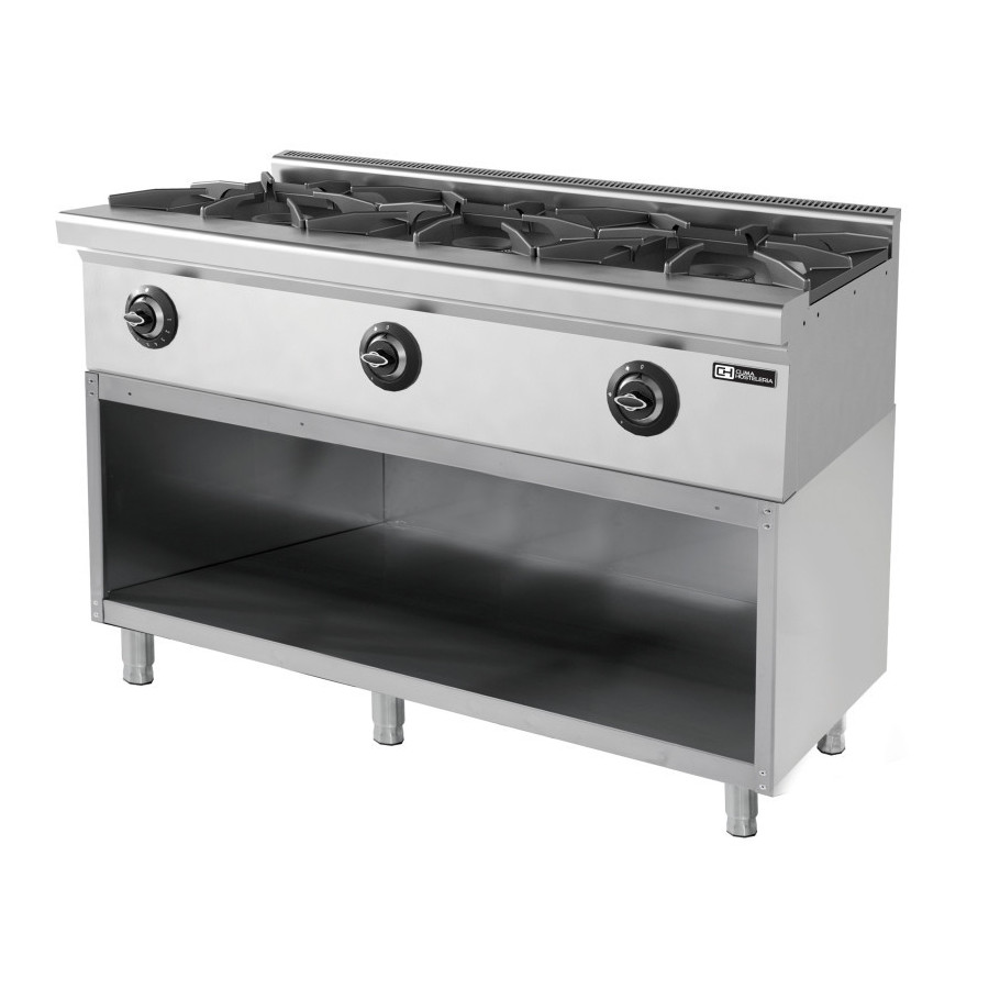 Cocina a gas EMP6KG031RK | ClimaHostelería