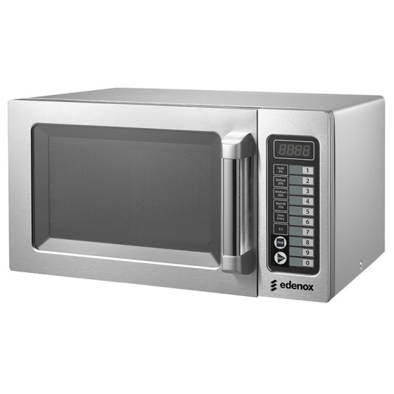 Microondas Profesional Edenox MICRO-1025 | 1000W | 25 Litros | Inox