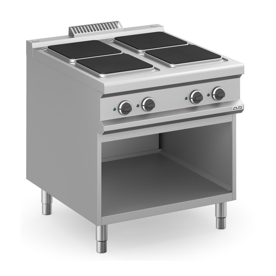 Cocina eléctrica MPQ98A con 4 placas | ClimaHostelería