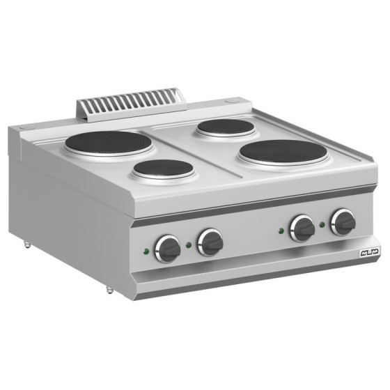 Cocina eléctrica MPR77T de 4 placas | ClimaHostelería