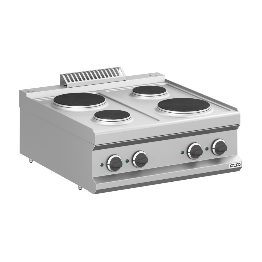 Cocina eléctrica MPR77T de 4 placas | ClimaHostelería