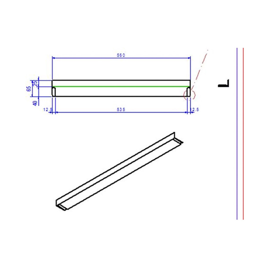 Carro para Bandejas Isotérmicas Edenox CBIE-20 | 20 Niveles | Inox