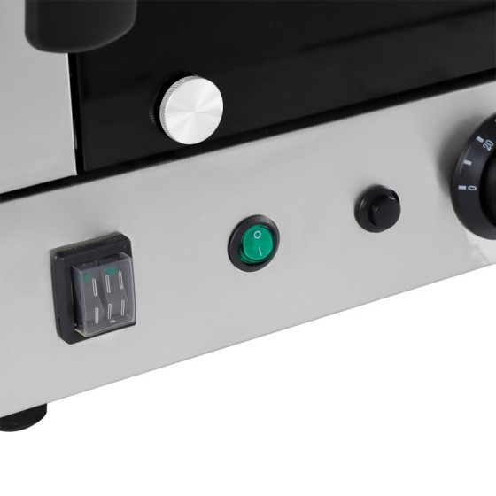 Horno de convección EC01F vapor y grill | ClimaHostelería