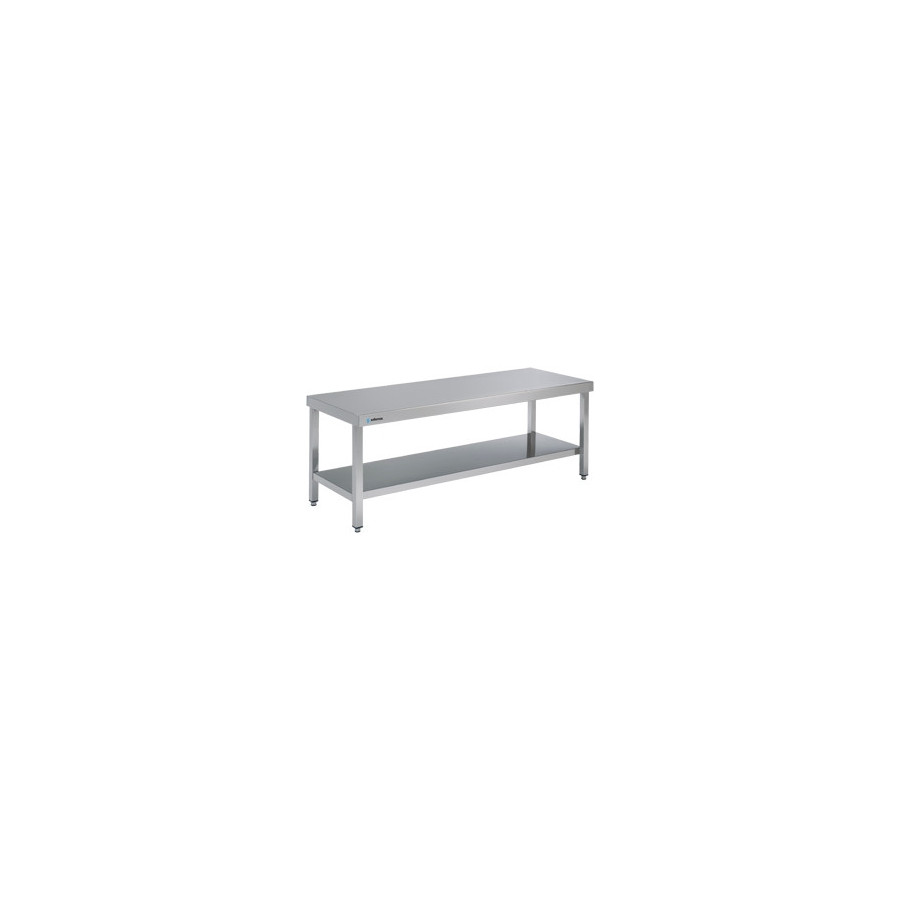 Mesa Central Baja Edenox MCB | Soporte Maquinaria | Acero Inox