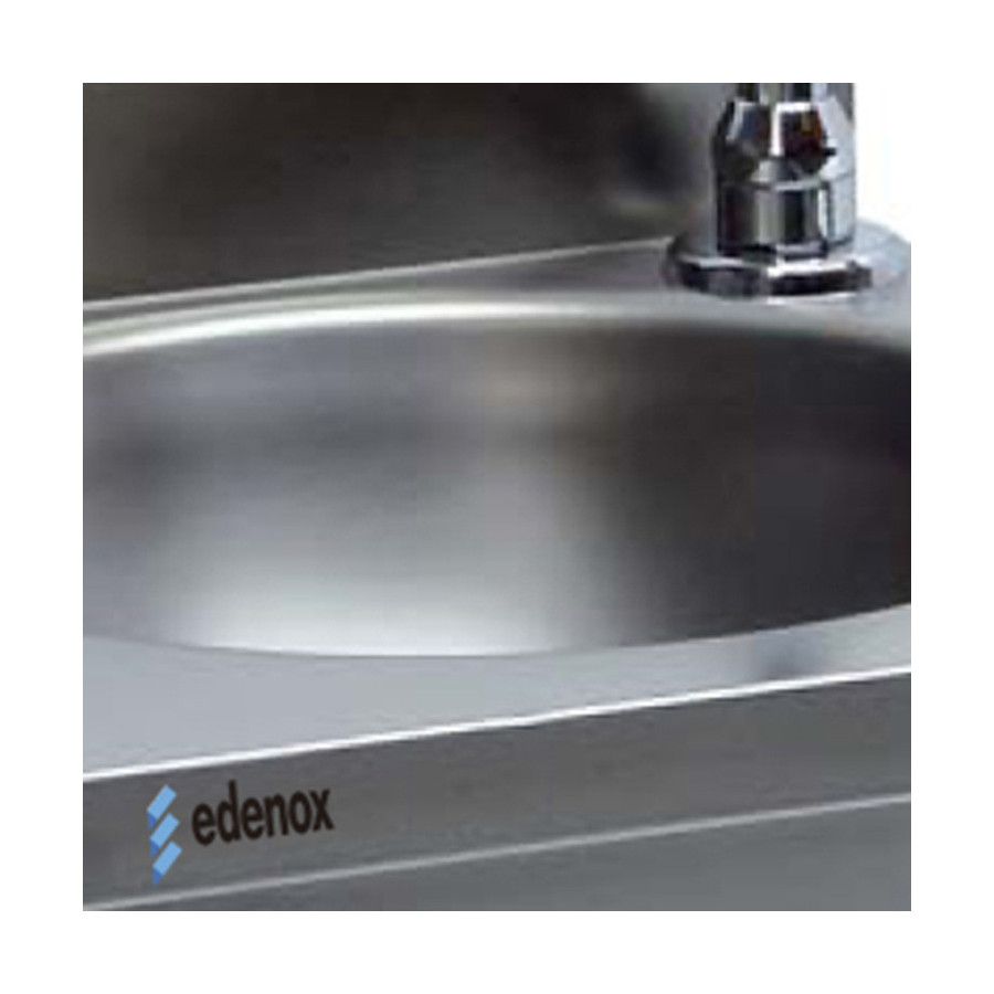 Lavamanos Mural Edenox LM-44 | Sistema Push | Acero Inox AISI-304