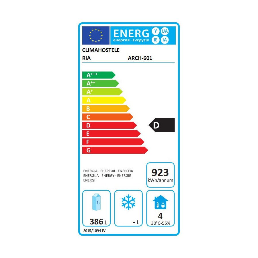 Armario refrigerado ARCH-601 | ClimaHostelería