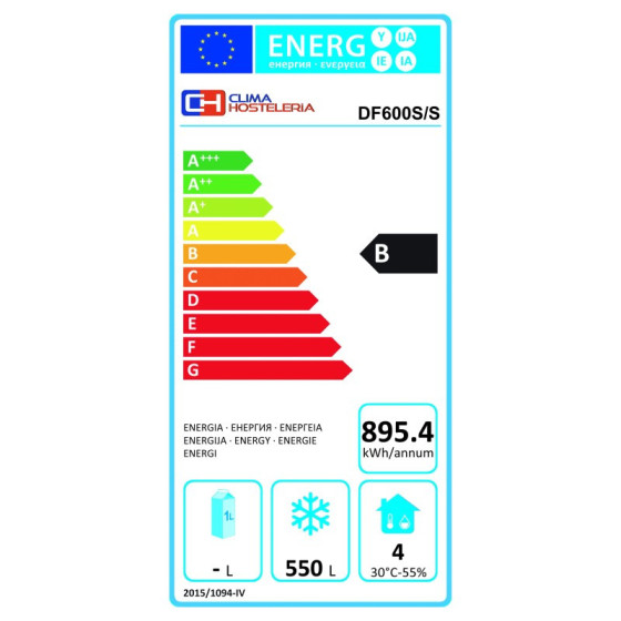 Armario congelador DF600SS | ClimaHostelería