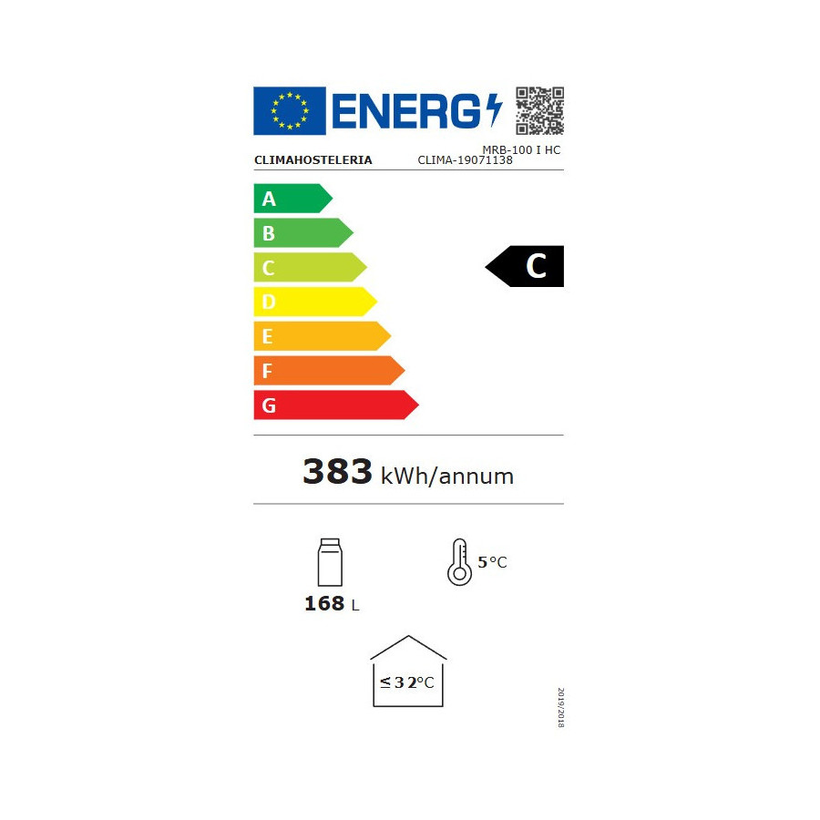 Enfriador de botellas MRB-100I | ClimaHostelería