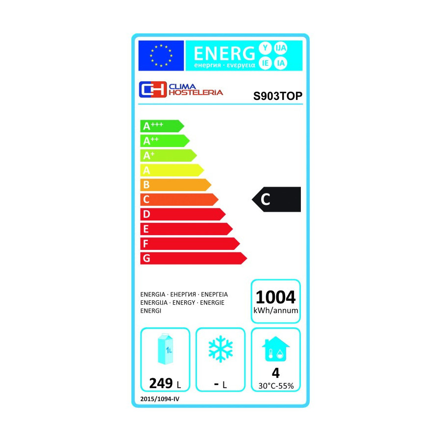 Mesa refrigerada S903TOP | ClimaHostelería