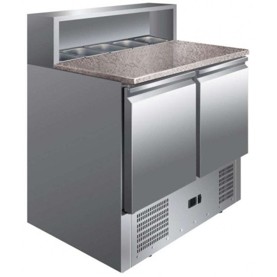 Mesa refrigerada PS900 2 puertas | ClimaHostelería